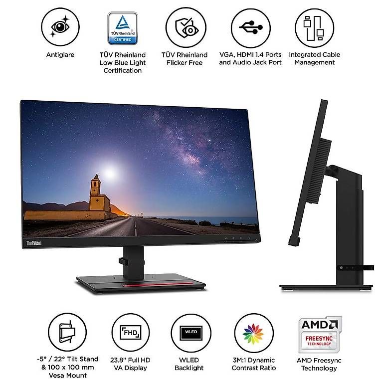 Monitor: Lenovo Bildschirm 24 – Usato da Stansstad venduto da Martman19 4