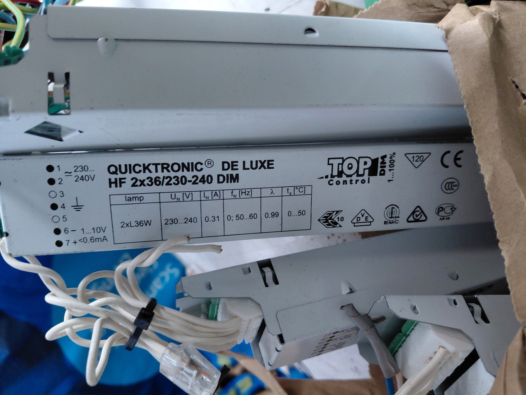 Osram Componenti elettronici: Osram EVG Elektronische Vorschaltgeräte – Usato da Wetzikon Zh venduto da club007 4