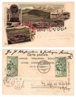Gruss aus Einsiedeln (litho)