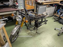 Honda CB 250 1973 Scheunenfund, teilrestauriert