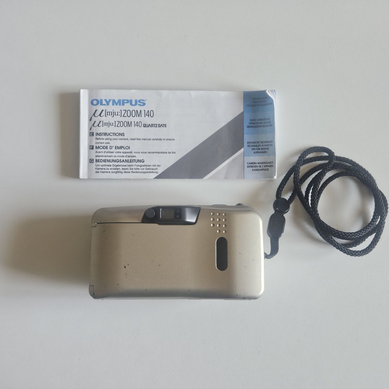 Olympus Fotocamera: Kamera Olympus mju ZOOM 140 – Usato da Bern venduto da Philipp8578 2