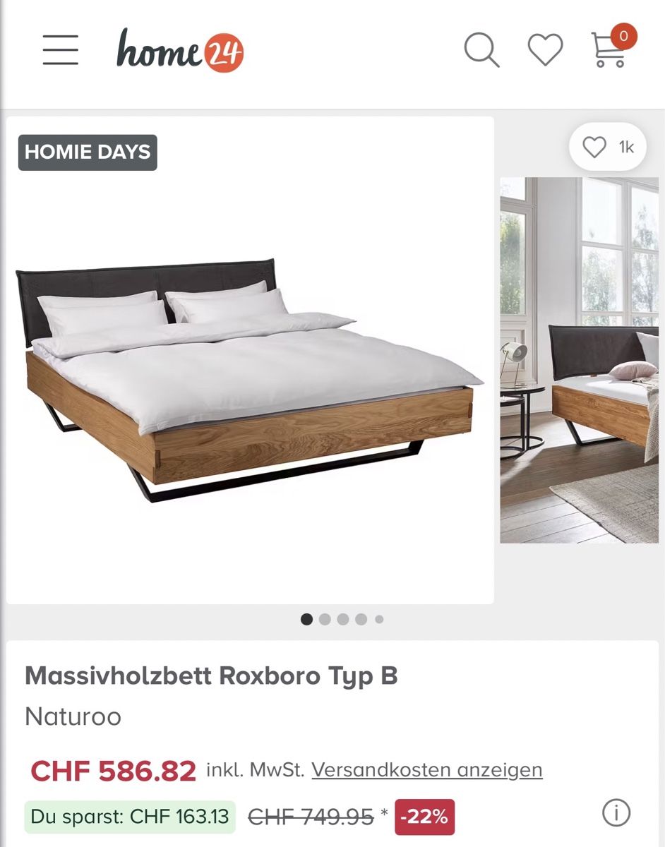 Betten: 180x200 Massivholzbett – Gebraucht aus Grenchen von YoshiSan74 6