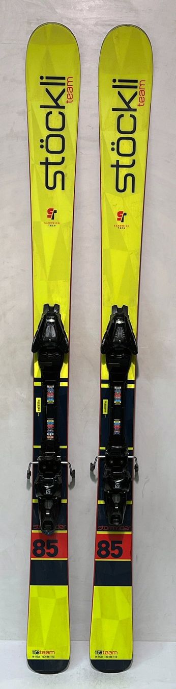 Stöckli Sci: Stöckli STORMRIDER 85 Team    158 cm – Usato da Brüttisellen venduto da SkiverkaufStepan