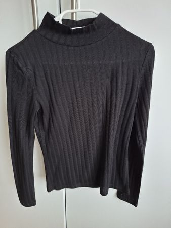 Bequemes Rollkragenshirt, Versand möglich