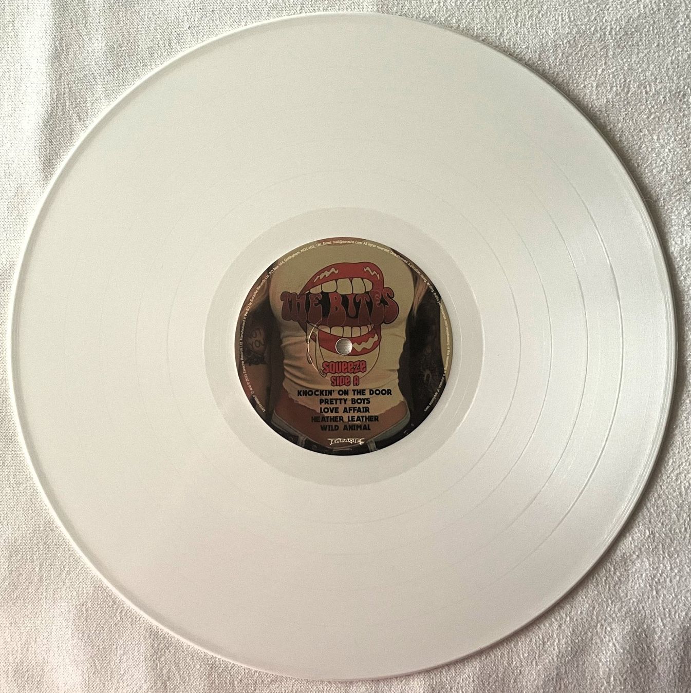 Dischi in vinile: The Bites -  Squeeze - White Vinyl - 2023 - Hand Signed – Nuovo (secondo la descrizione) da Uster venduto da Zardodel 2
