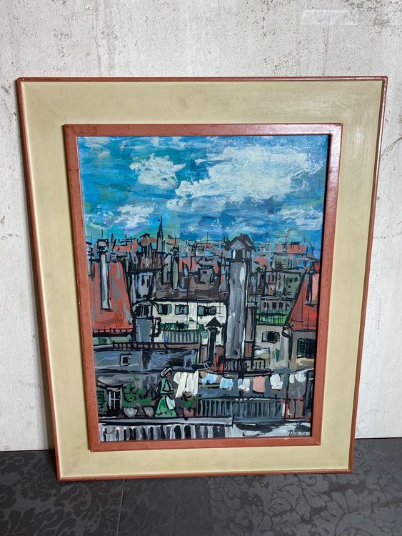 Paul RACLÉ (1932-2019) Tableaux peinture sur panneaux (Gebraucht) in ...