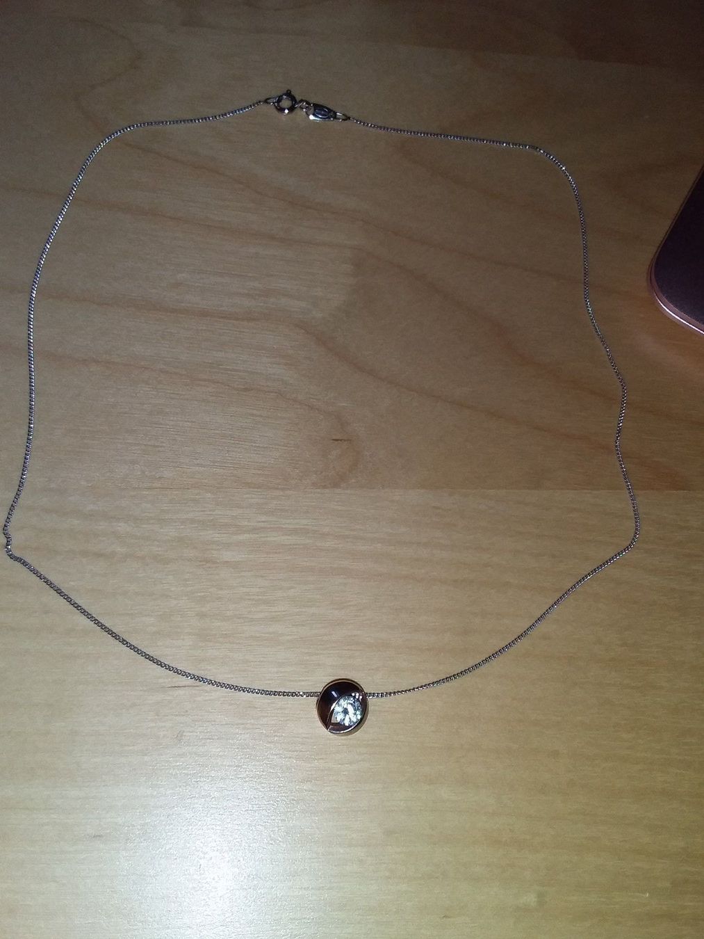 Ketten: 18Kt Bicolor Halskette mit Anhänger – Neu (gemäss Beschreibung) aus Zuerich von SaTs-43