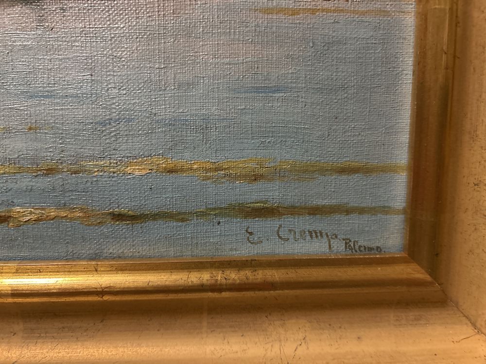 Original Ölgemälde von Erminio Cremp (1860-1936) zu verkaufe (Gebraucht ...