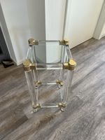 Beistelltisch Acrylglas Goldoptik 