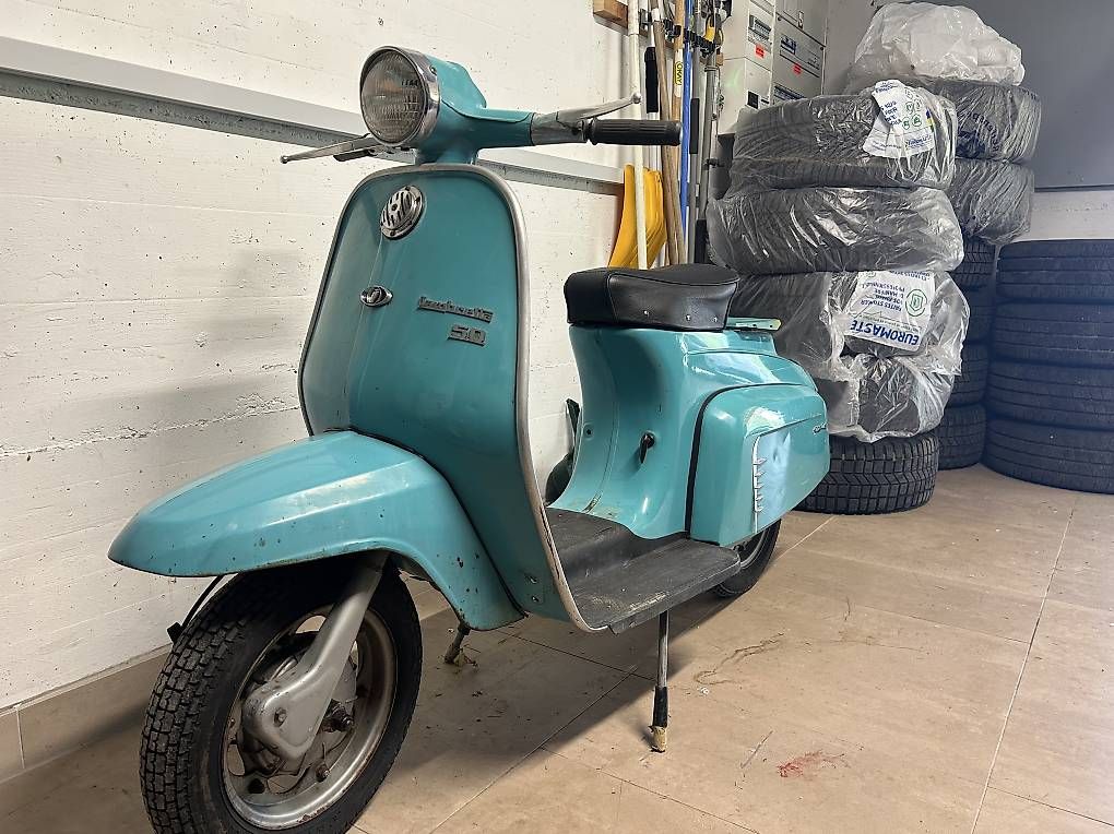 Route: Lambretta special 50 – D'occasion à Crans-Montana par trattore 3