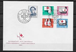FP1963 - FDC Pro Patria 1963