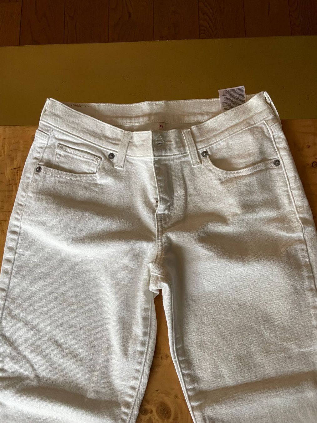 Levi's Jeans: White LEVI's Jeans, Size 25. – Usato da Crans VD venduto da RM0709 6