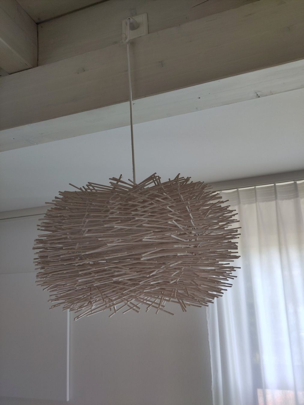 Micasa Lampade: Hängelampe "Birdnest" weiss-grau – Usato da Wil SG venduto da mats0503 3