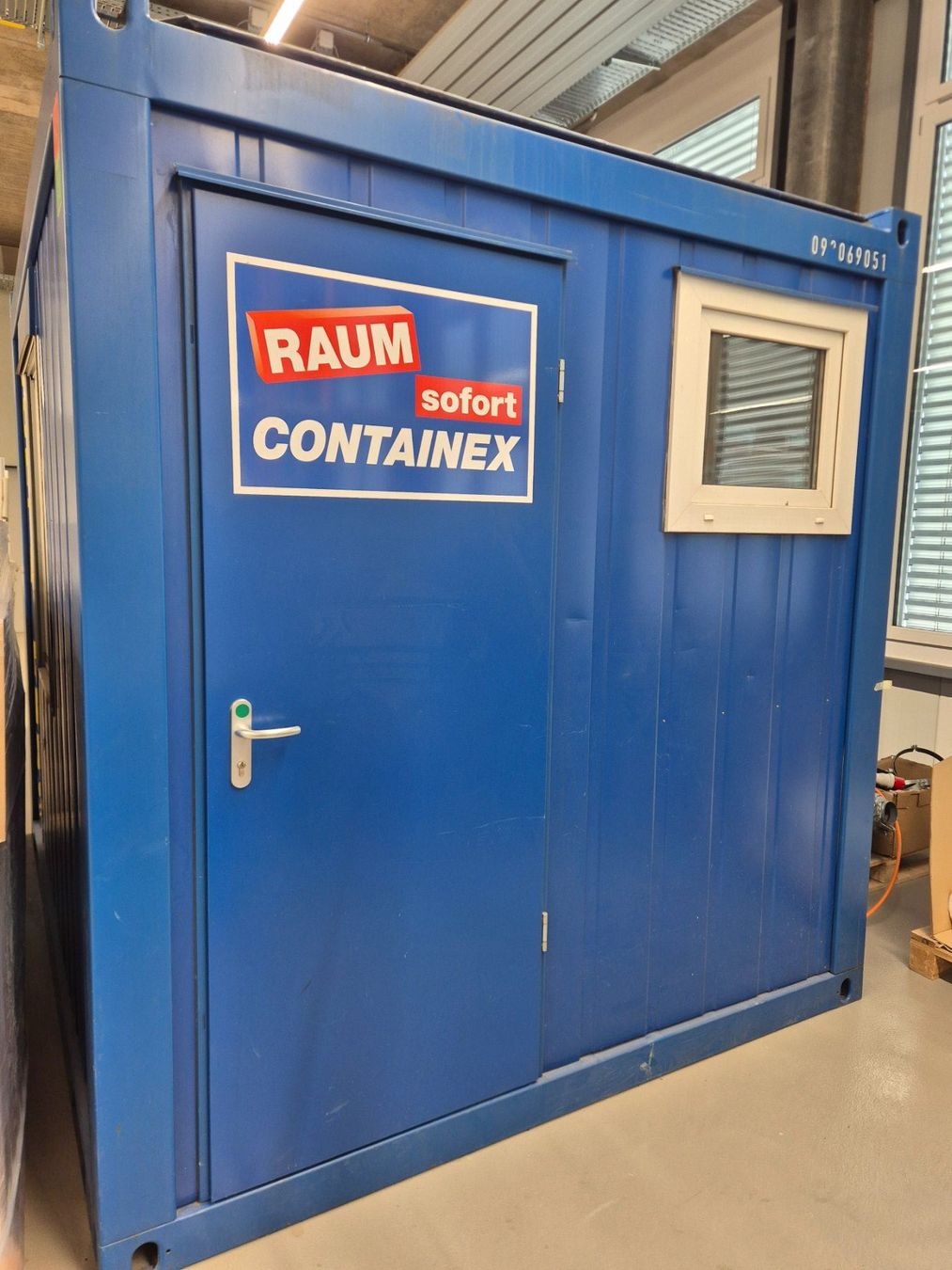 Baucontainer: Containex 10Fuss Bürocontainer – Gebraucht aus Einsiedeln von KST_AG