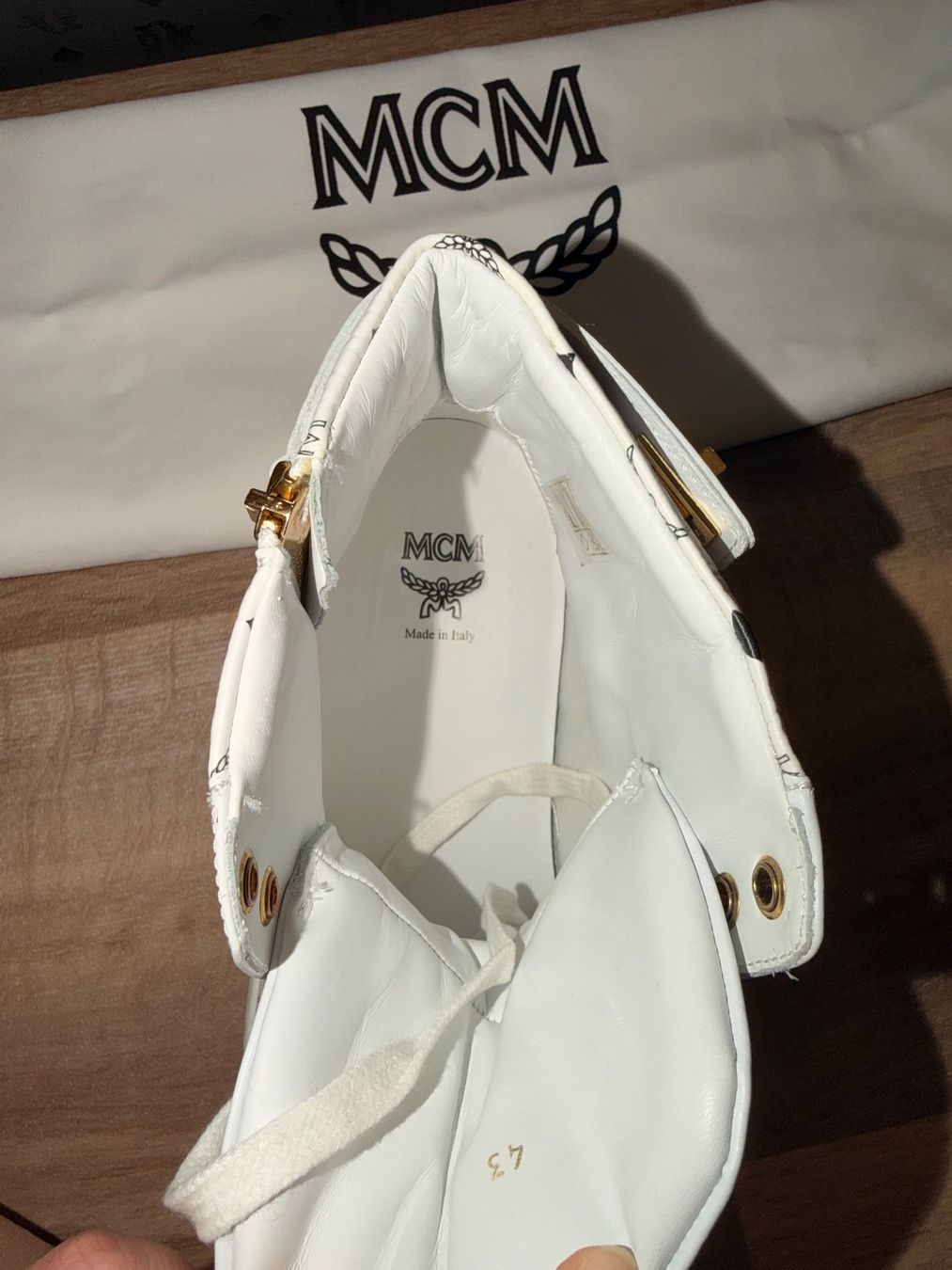 Mcm Herrenschuhe: MCM Sneakers NEU – Neu und originalverpackt aus Zug von mcm.v.i 6