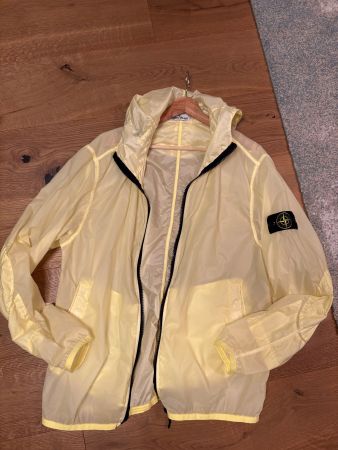 Stone Island Regen Jacke gelb mit Kapuze neue 😻