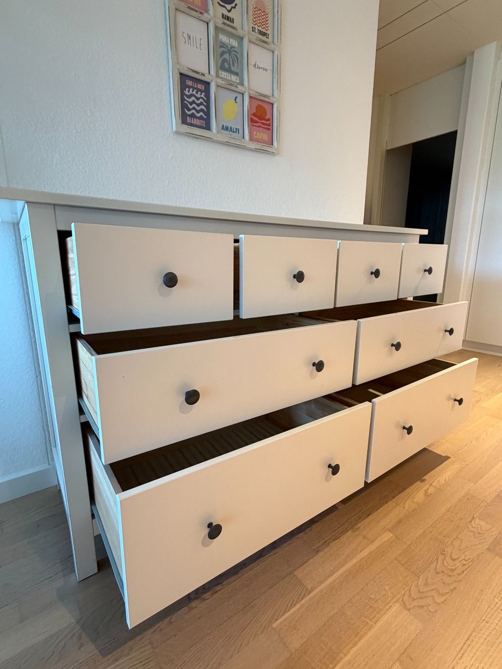 Ikea Kommoden: Ikea HEMNES Kommode mit 8 Schubladen, weiß – Gebraucht aus Cham von Diamant444 2