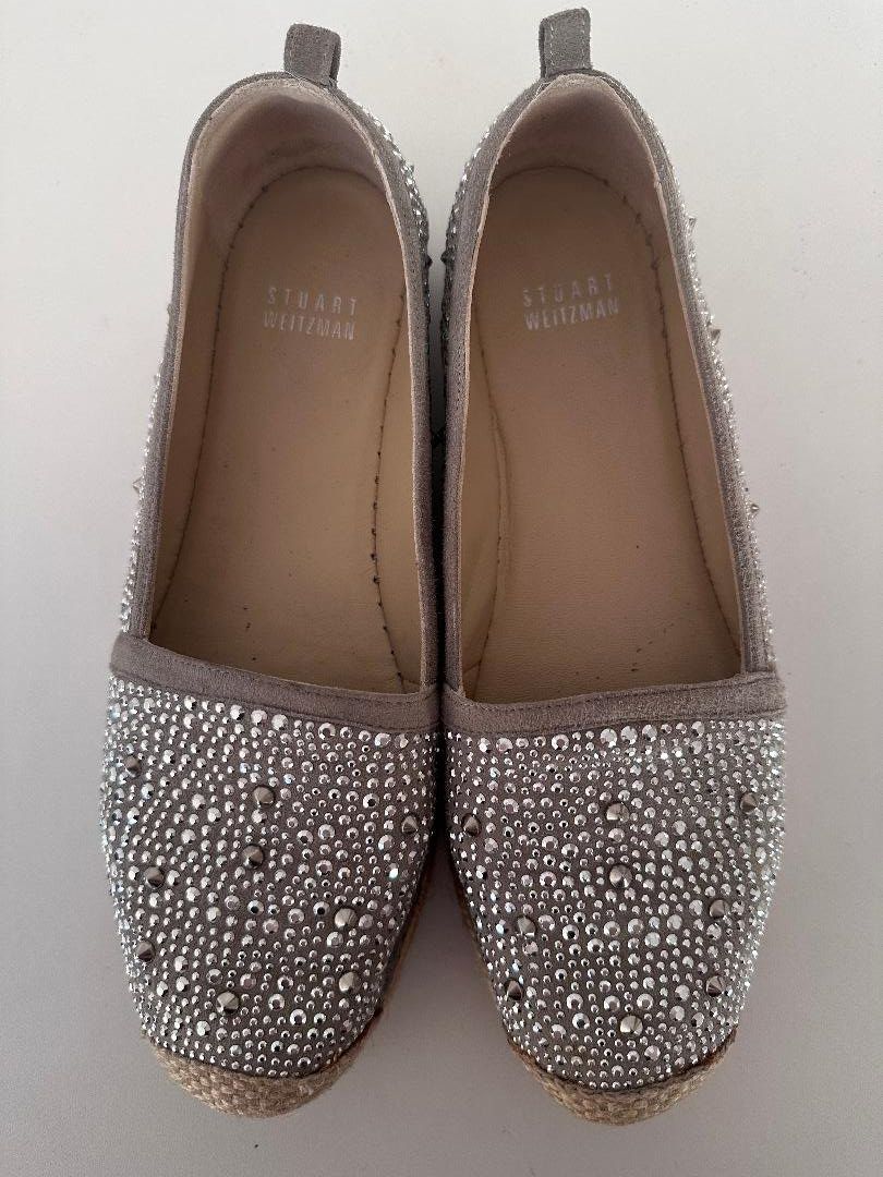 Stuart Weitzman Scarpe da donna: Stuart Weitzman Espadrilles, Beige, Gr. 37, Top Zustand! – Nuovo (secondo la descrizione) da Binningen venduto da can_s2yh