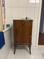 Nachttisch vintage Holz Breite 40 cm mit Schublade
