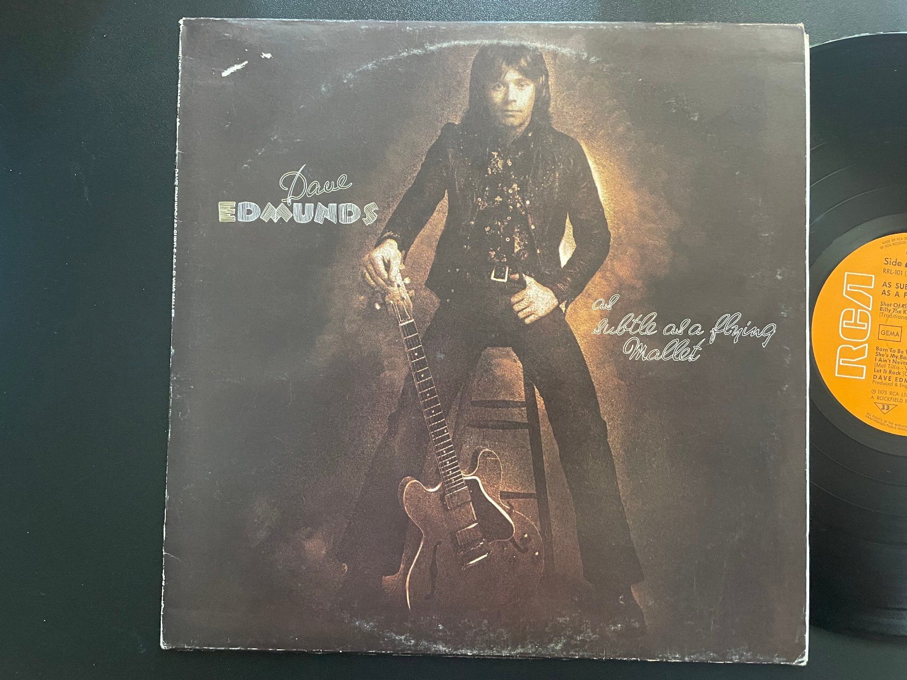 Schallplatten: Dave Edmunds, Subtle as a Flying Mallet, D – Gebraucht aus Kleinlützel von Vinylspezi