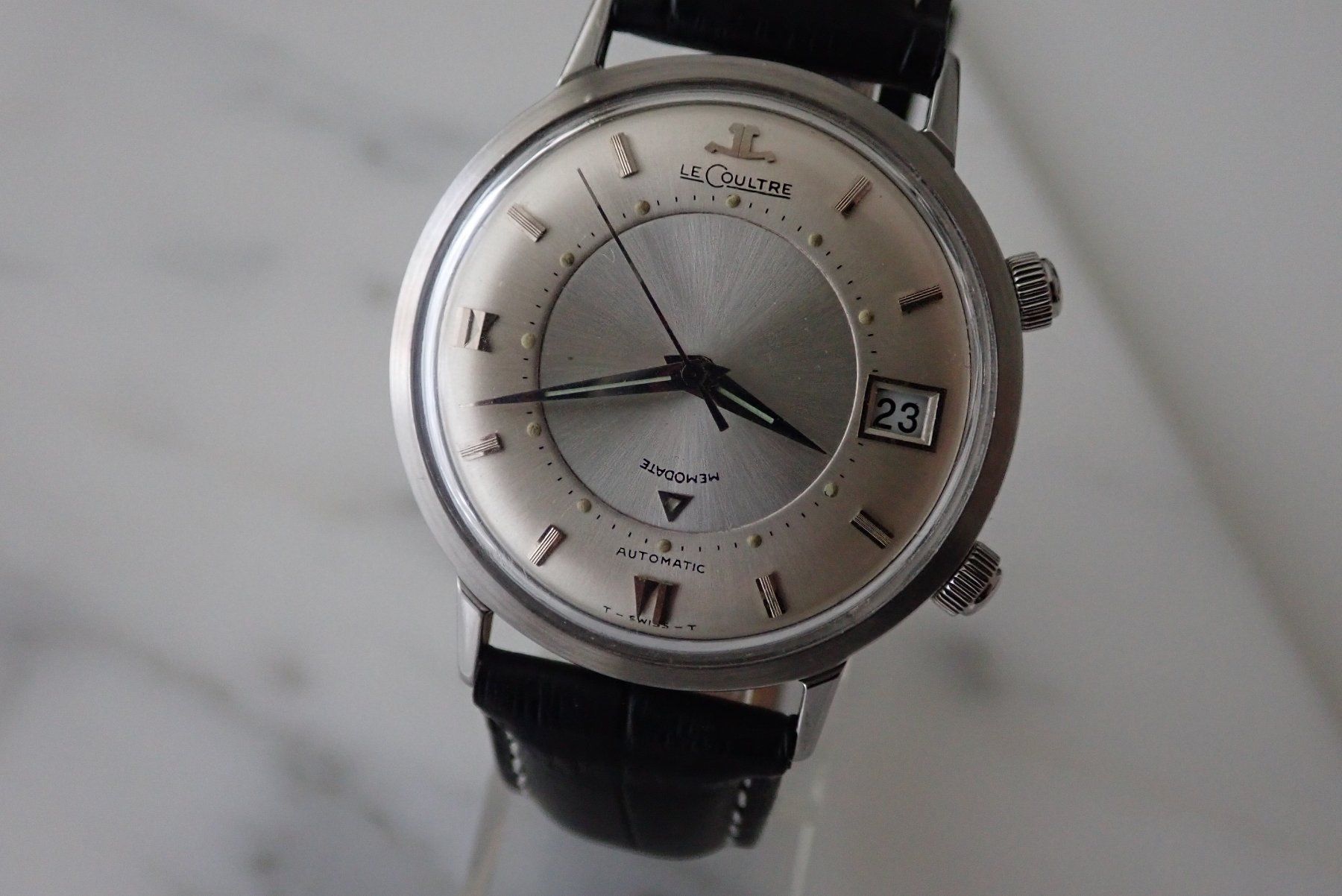 Jaeger-Lecoultre Montres: WINTAGE!! LE COTRE MEMODATE HAMMERAUTOMATIC – D'occasion à Wohlen AG par kingwatcheshere 1