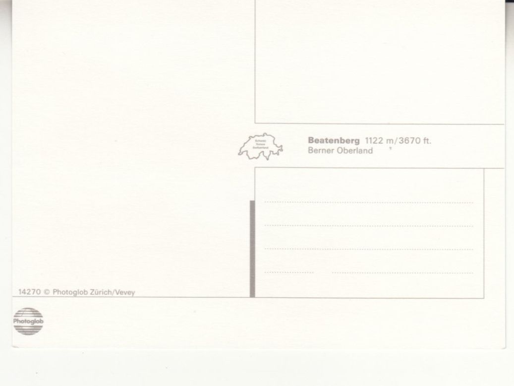 Cartes postales: Beatenberg ca. 1980 – D'occasion à Bürglen TG par StampGraf 1