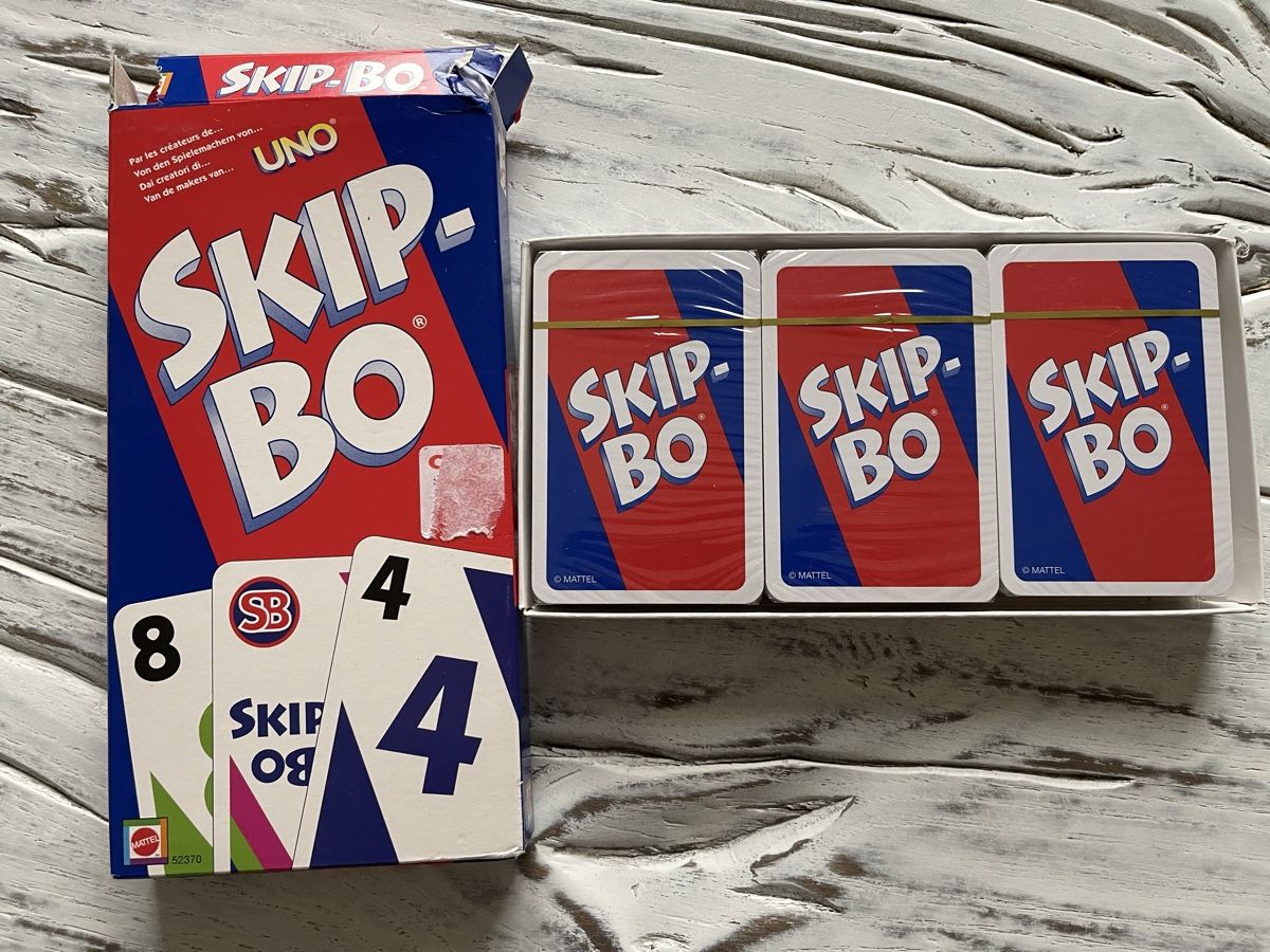 Mattel Spiele: Skip-Bo Spiel, neu – Neu (gemäss Beschreibung) aus Schönenbuch von