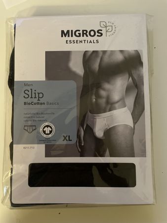 Slip homme BioCotton Basics XL neuf, jamais porté!