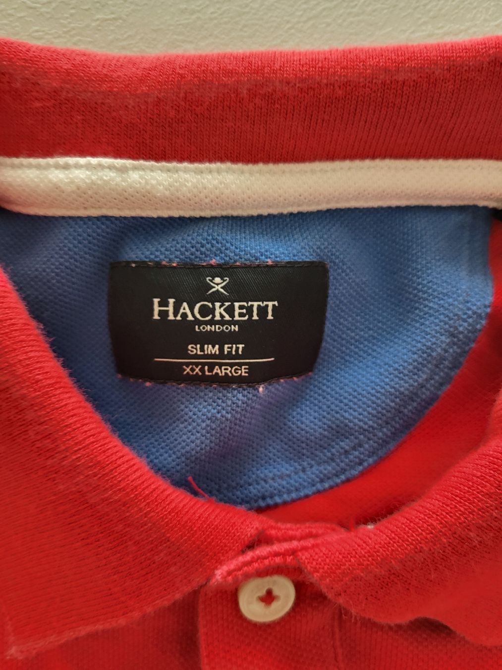 Hackett Magliette Polo: Hackett Poloshirt, Rot, Grösse XXL – Usato da Basel venduto da Ywana 2
