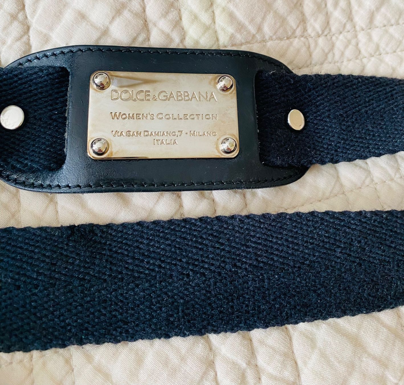 Dolce & Gabbana Gürtel: DOLCE & GABBANA ceinture. – Gebraucht aus Clarens von Piluka 5