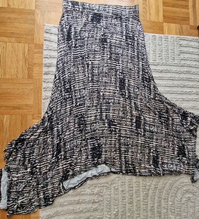 Jupe asymétrique imprimée Calvin Klein – Taille S