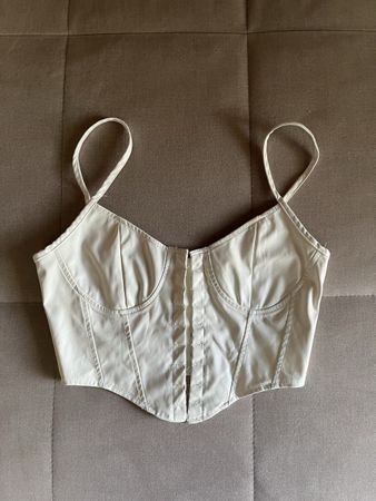 Kunstleder Top