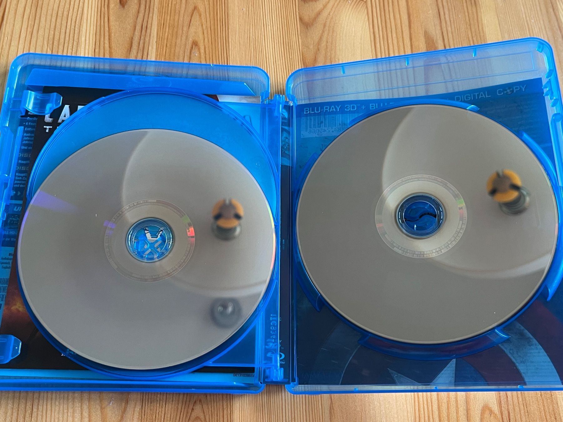 Alle DVDs: Captain America Blu-Ray 3D + Blu-ray + DVD – Gebraucht aus Zürich von Gurkis 5