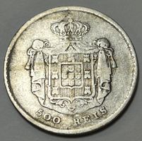 500 Réis - Pedro V - Portugal - 1858 (Silber .916)