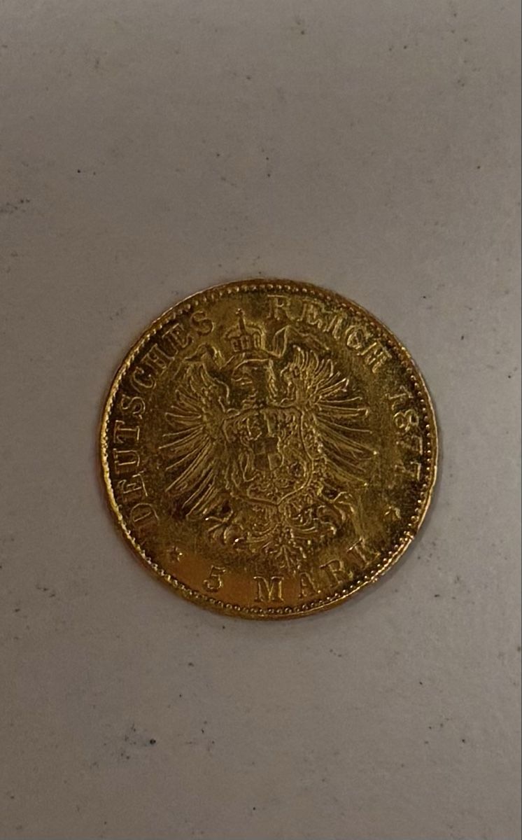 Alle Münzen: 5 Mark 1877 E gold – Gebraucht aus Turin (Salins) von noa_7ngs 1