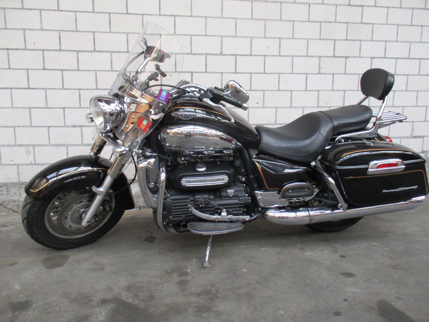 Triumph Touring: TRIUMPH ROCKET III TOURING ab MFK 09.2024 – Usato da Seon venduto da zomahandel