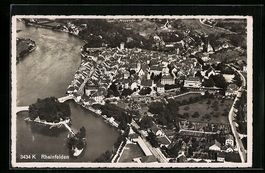 Rheinfelden, Gesamtansicht, Fliegeraufna