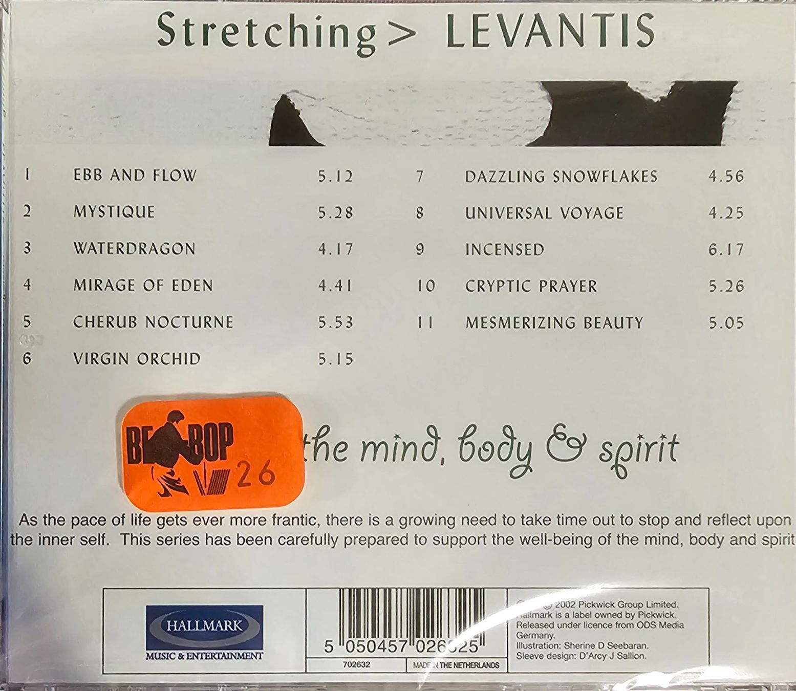CD: Levantis ‎– Stretching – Nuovo e nell'imballaggio originale da Wahlen b. Laufen venduto da Cg10 1