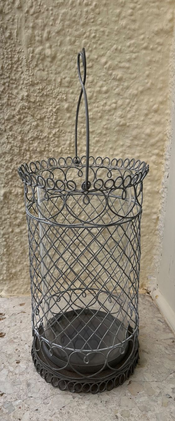 Lanterne: Laterne / Windlicht aus Metall – Usato da Wetzikon ZH venduto da seli03 2