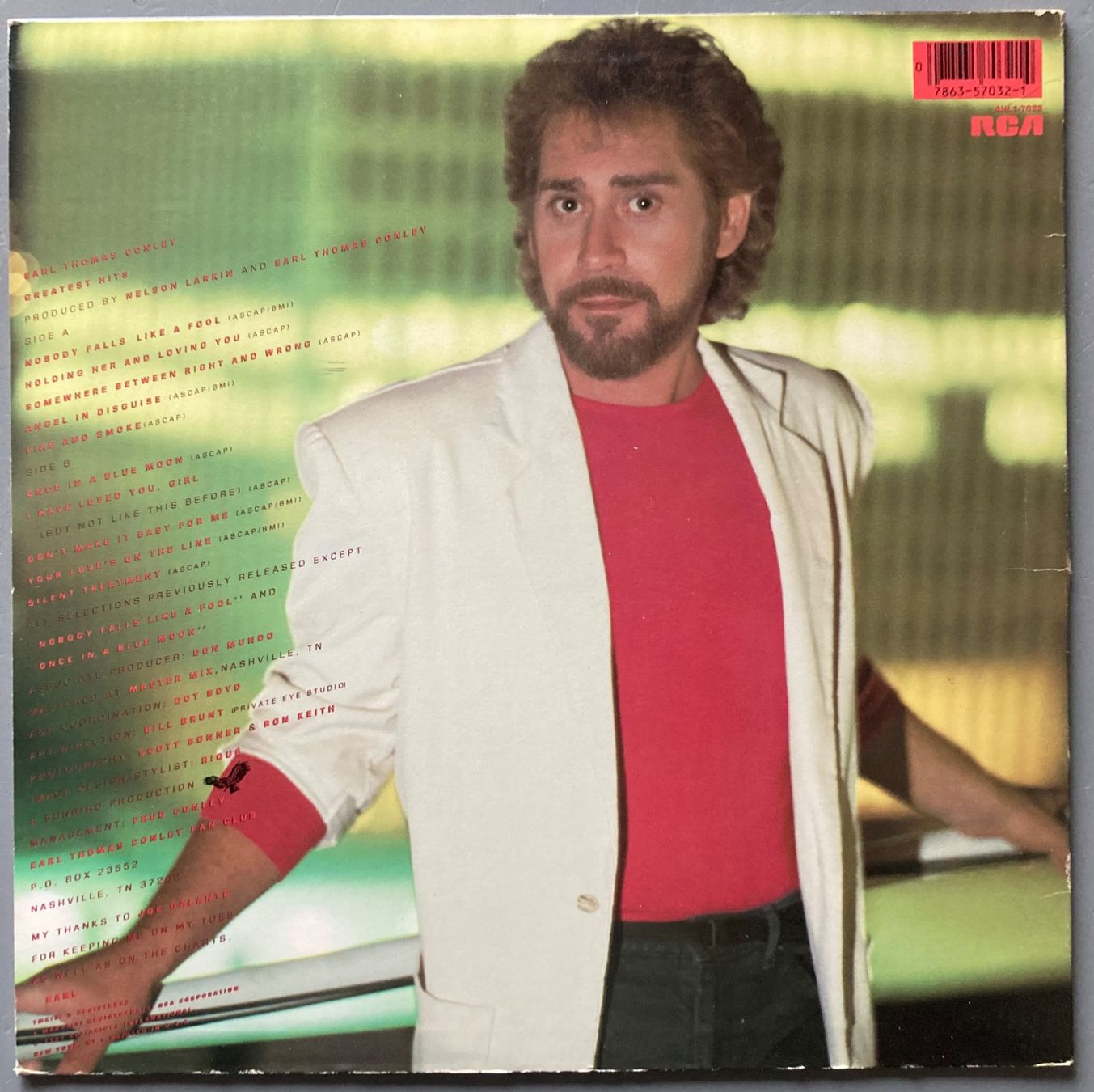Dischi in vinile: EARL THOMAS CONLEY - GREATEST HITS – Usato da Poliez-Pittet venduto da Newtown-Records 1
