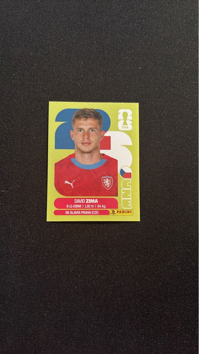 Panini Carte collezionabili: Panini - WM 2026 - David Zima - CZE 8  – Usato da Kaiseraugst venduto da Baum_12