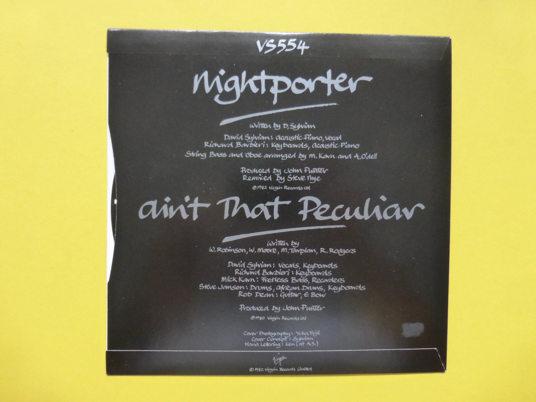 Dischi in vinile: Japan – Nightporter – Usato da Zürich venduto da Swiss57 1
