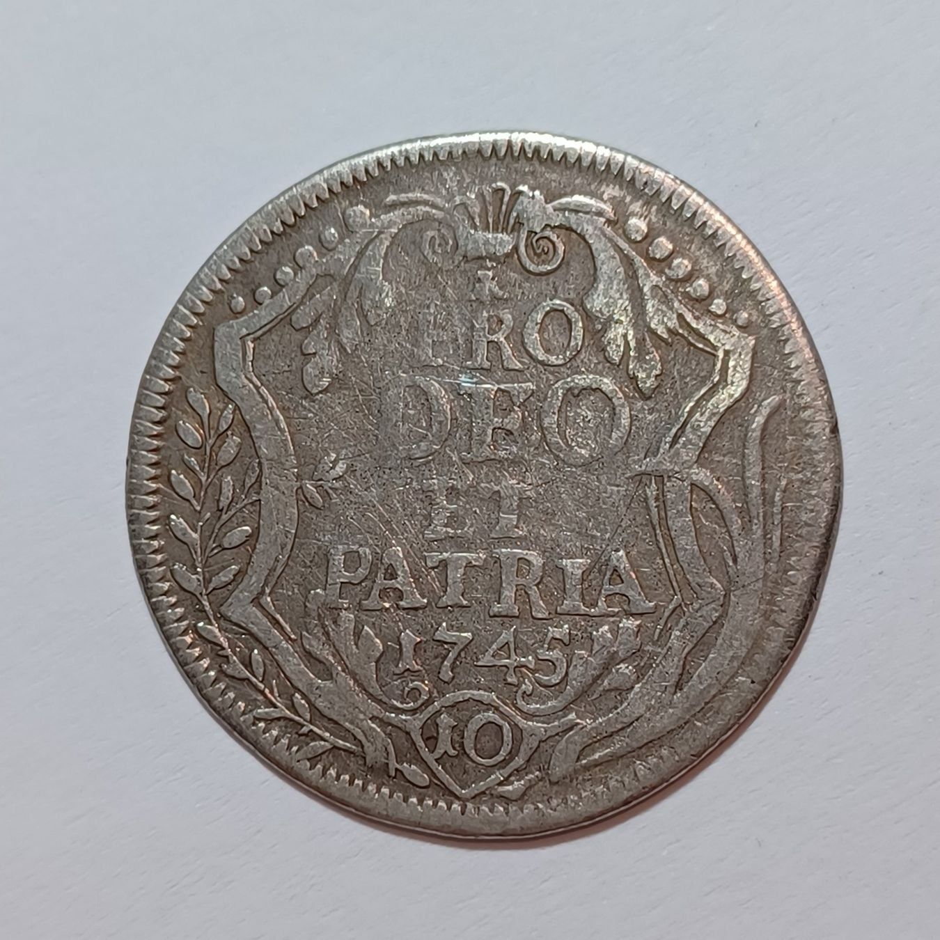 Tutti le monete: 10 Schilling 1745 Zürich – Usato da Pfäffikon ZH venduto da Schweizer_Muenzen