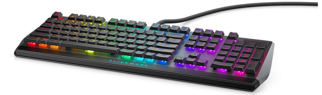 Tastaturen: ALIENWARE LOW PROFILE RGB MECHANICAL GAMING KEYBOARD - 510K – Gebraucht aus Ennetbaden von