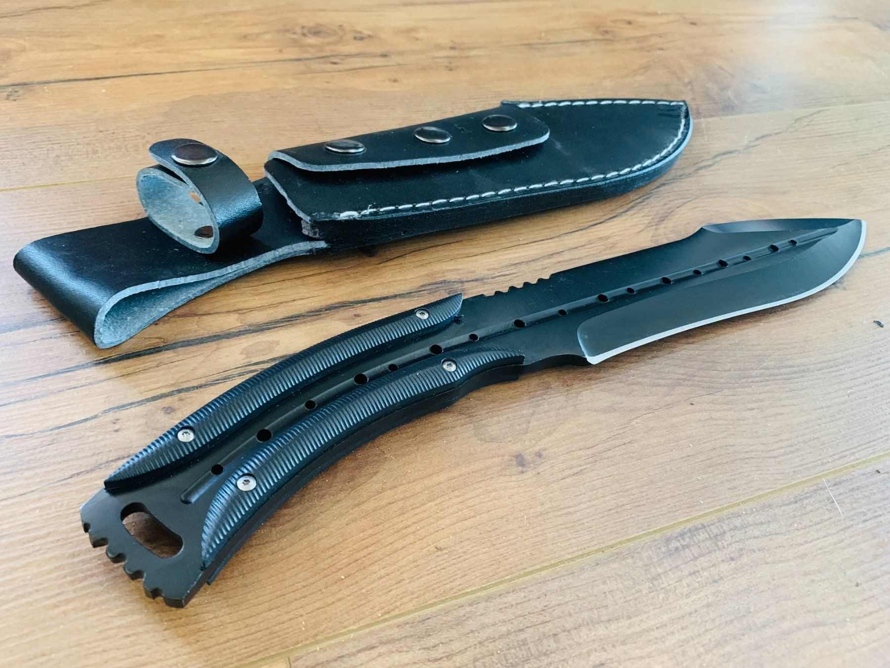 Accessori: Lieutenant Colonel SCHWARZ Messer 33cm NEU – Nuovo e nell'imballaggio originale da Bergdietikon venduto da shopAgent 1