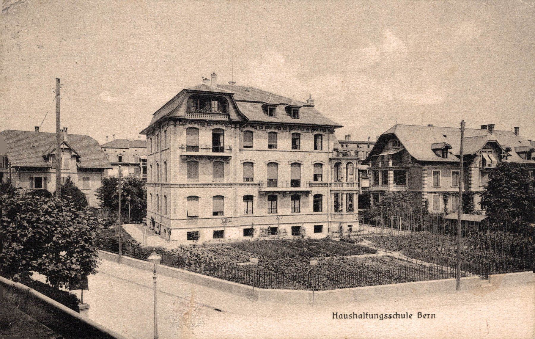 Ansichtskarten: Haushaltungsschule Bern – Gebraucht aus Bronschhofen von Astore