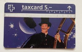 Taxcard 5.- Schornsteinfeger Glück PTT Telecom