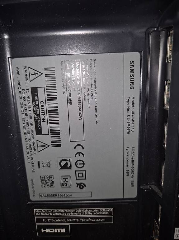 Samsung Appareils TV: TV Samsung – D'occasion à Hinwil par soenneli77 1