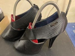 Schwarze Damenschuhe Pumps SDS Grösse 37 (f)