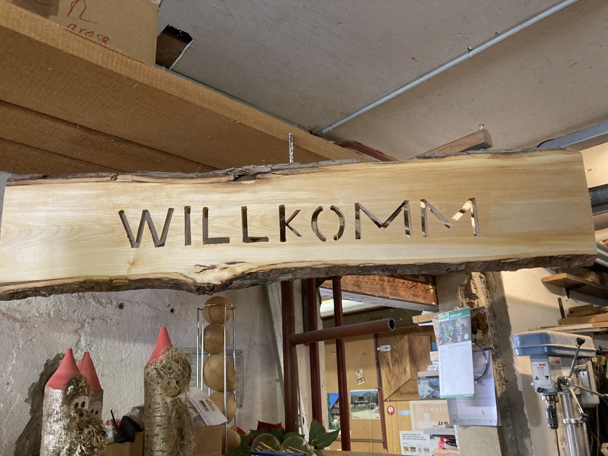 Insegne: Willkomm Tafel – Usato da Einsiedeln venduto da Gipfelifresser123 1